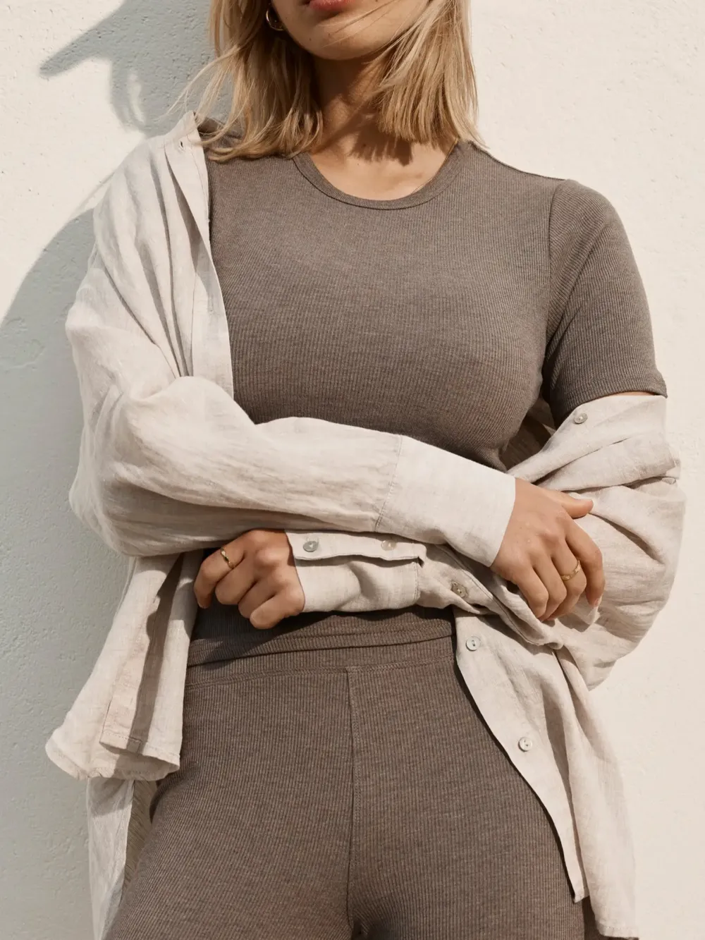  Basics Rib Tee