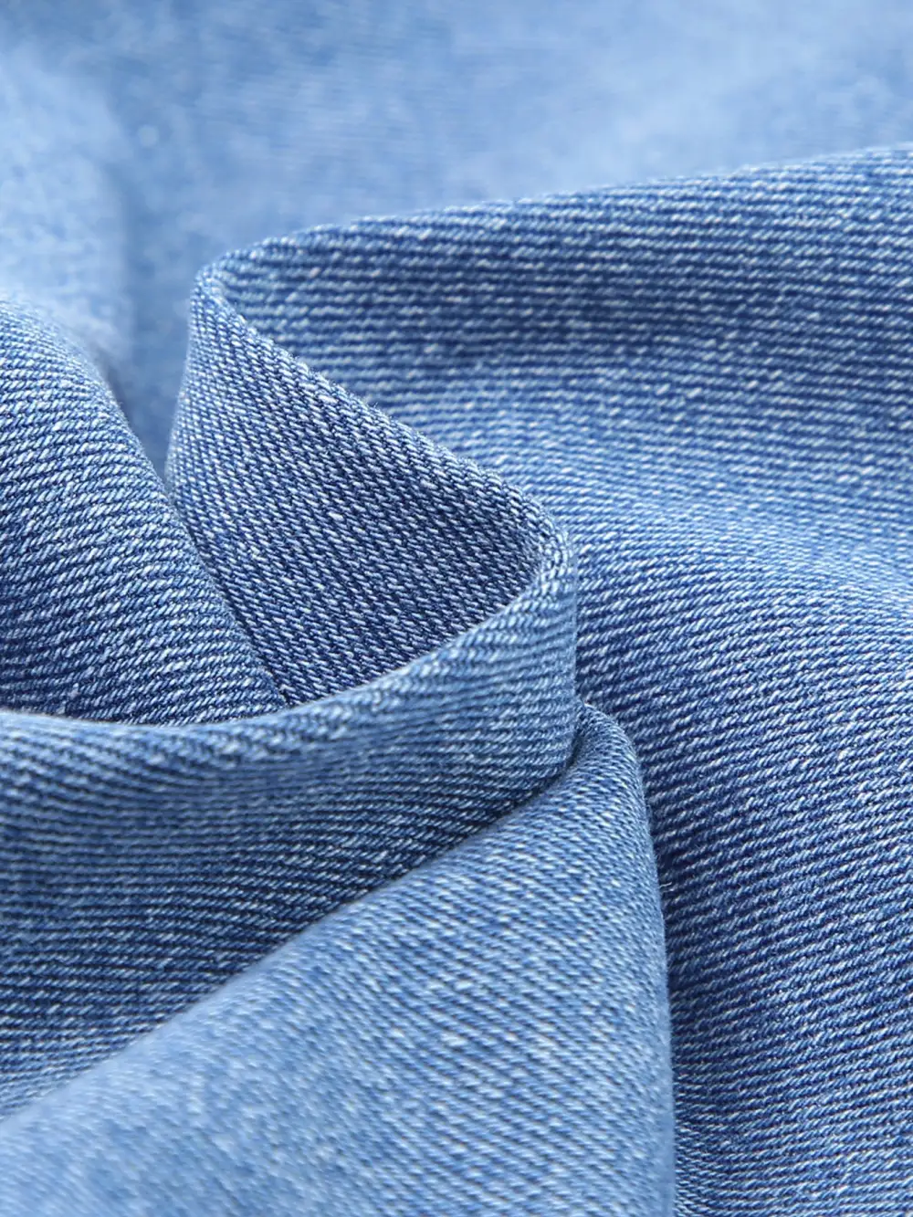 Textured Raw Hem Denim Jeans