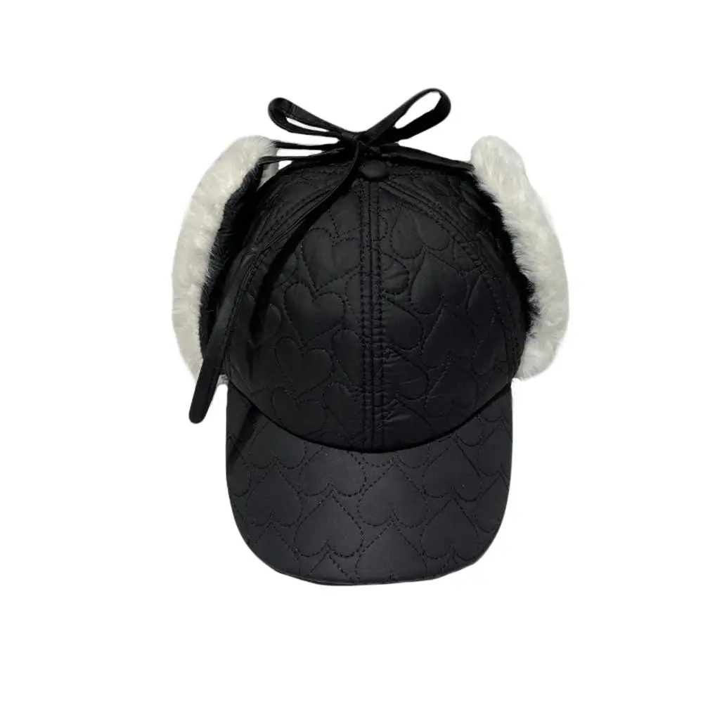 Earflap Fleece Baseball Cap