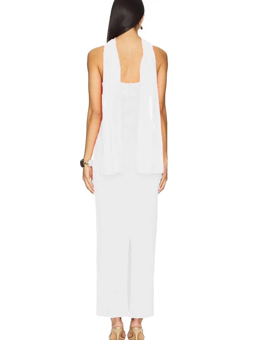 Smooth Finish Ruched Maxi Dress