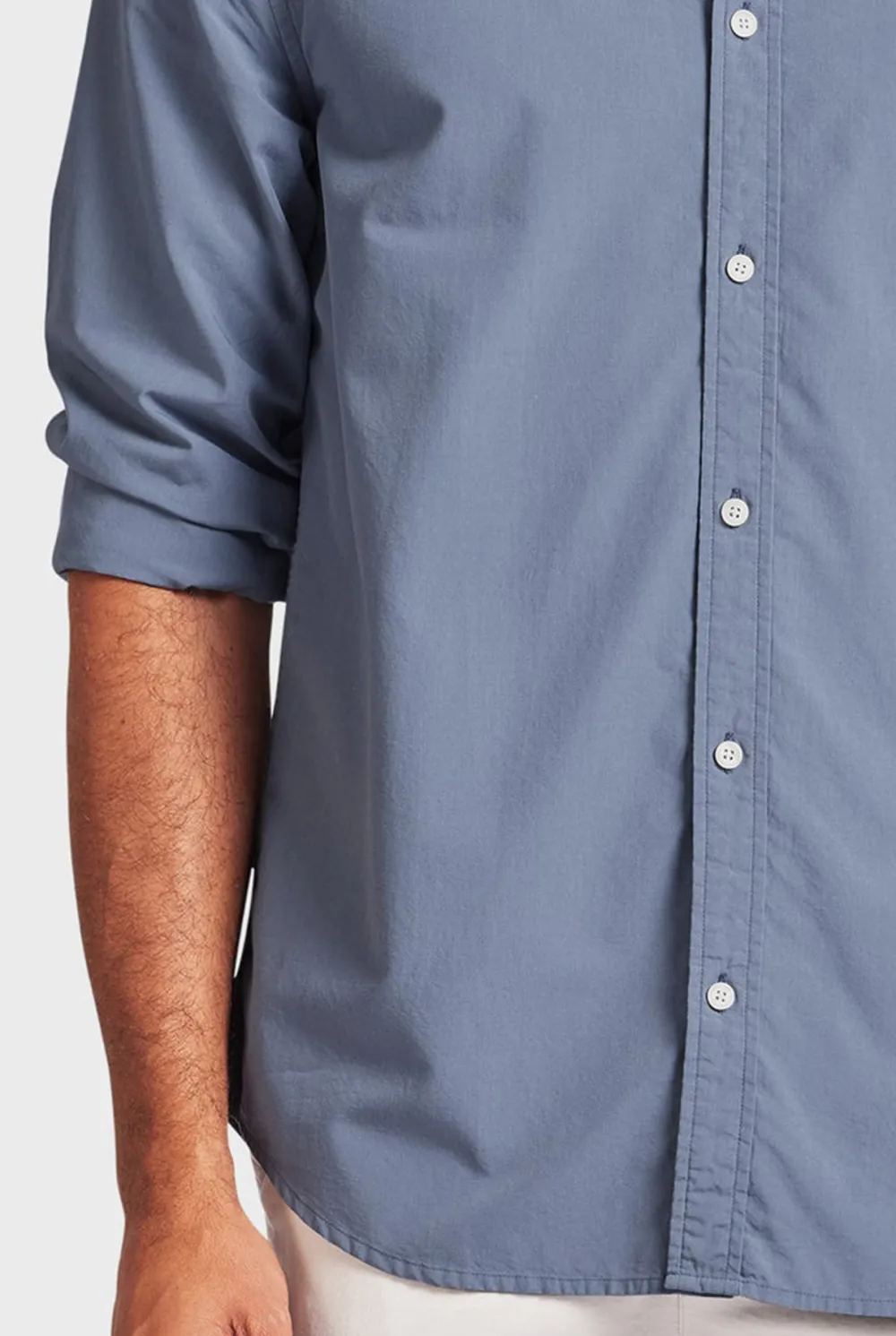 Regular Fit Linen Long - Sleeve Shirt