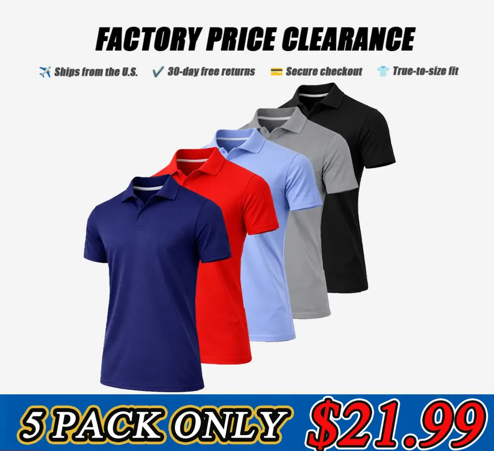 Men's quick-drying polo shirt