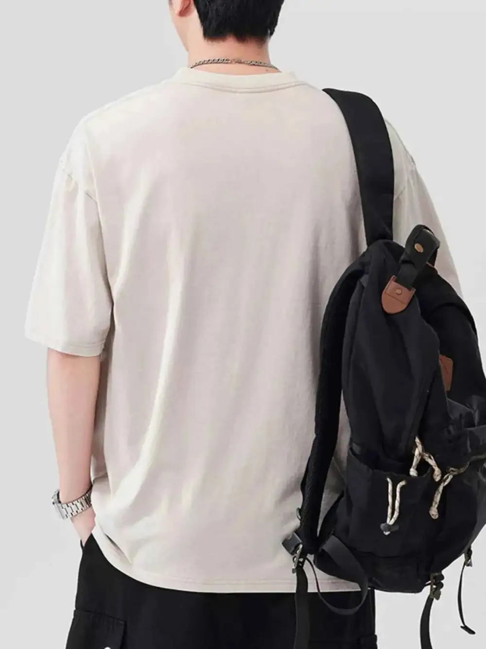 Graphic Round Neck Short Sleeve T-Shirt