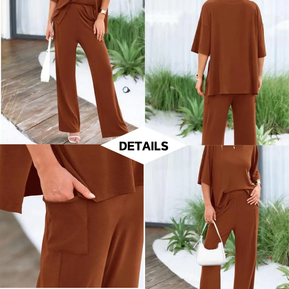 Women's 2-Piece Outfits Short Sleeve
