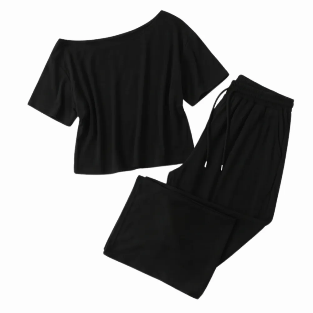 Off Shoulder Two Piece Set