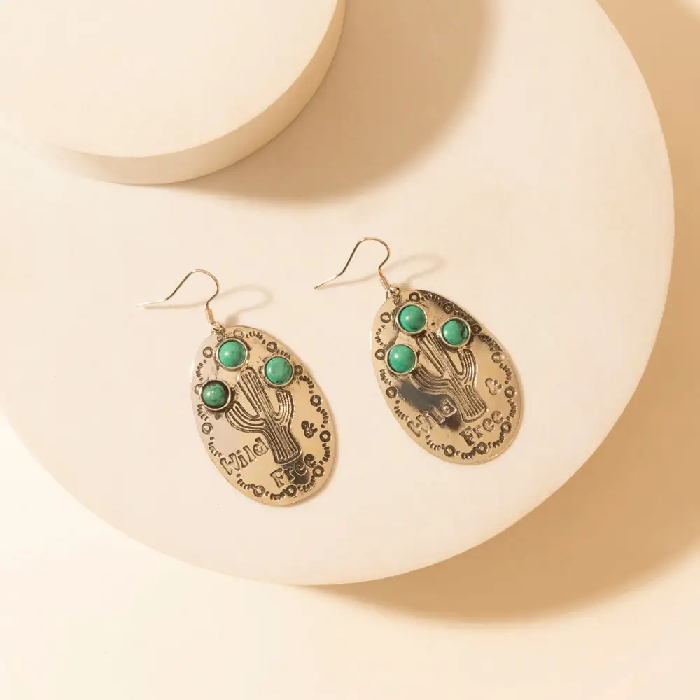 Celestial Cactus Earrings