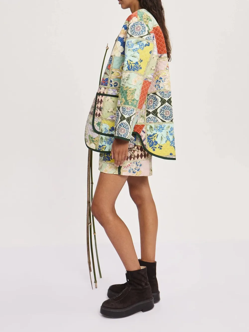 Casual Style Multi Quilted Jacket