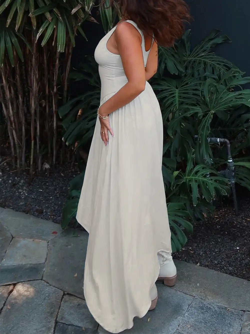 Wide Maxi Dress