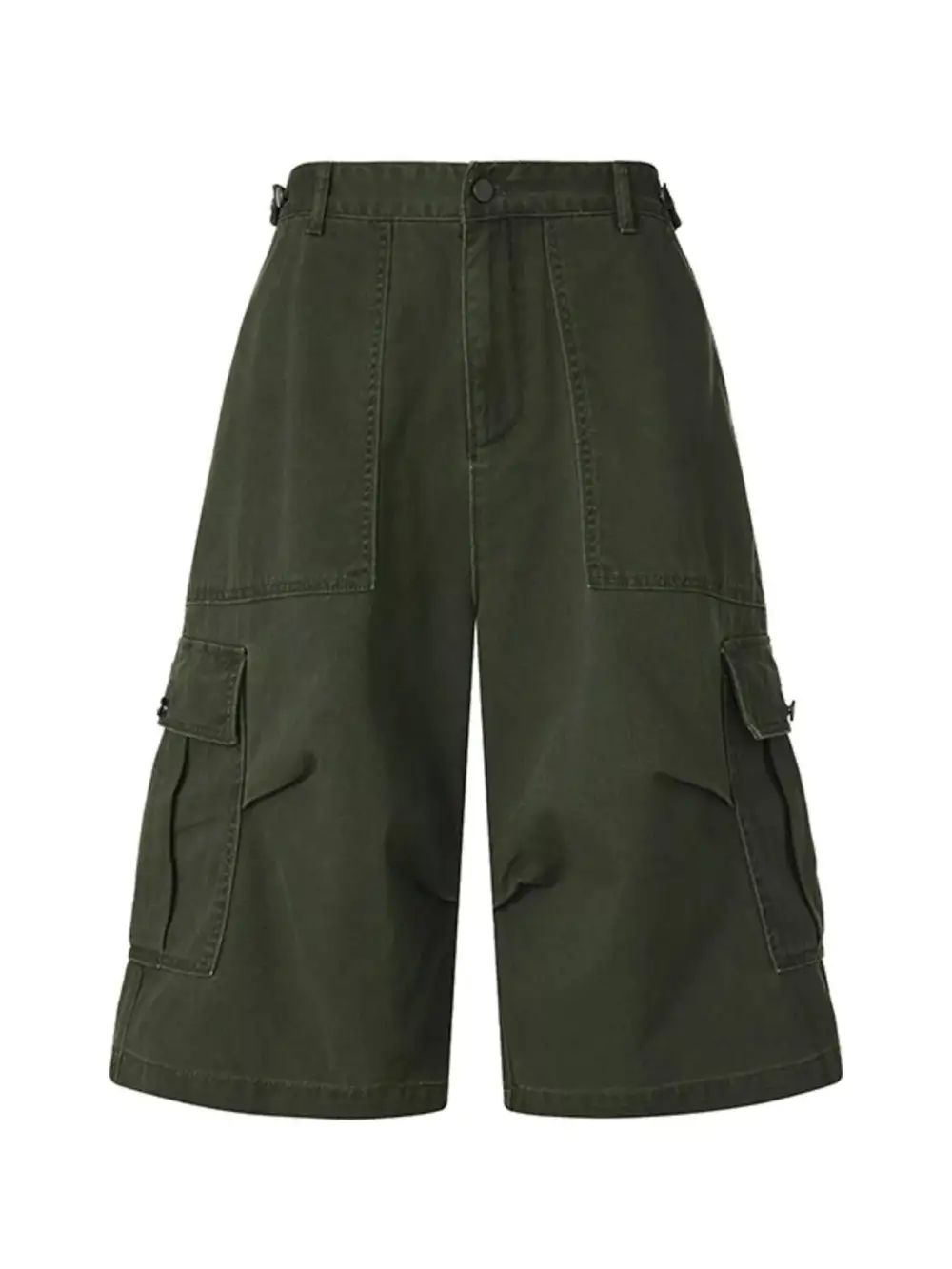 Men's Rugged Cargo Shorts with Flap Pocket Storage