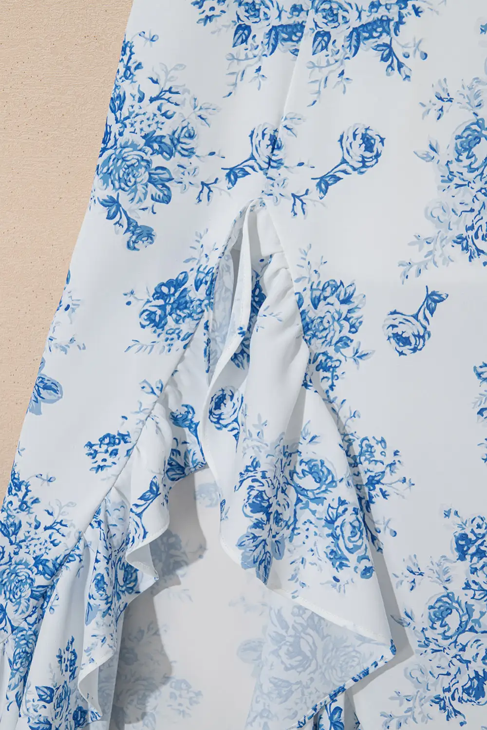 Easygoing Ruffle Trim Dress Skirt