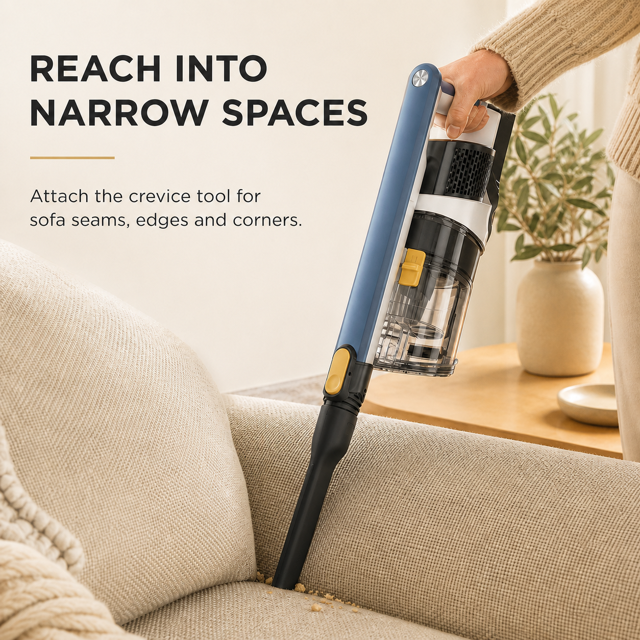 From Floors to Furniture, One Cordless Vacuum — product detail 4