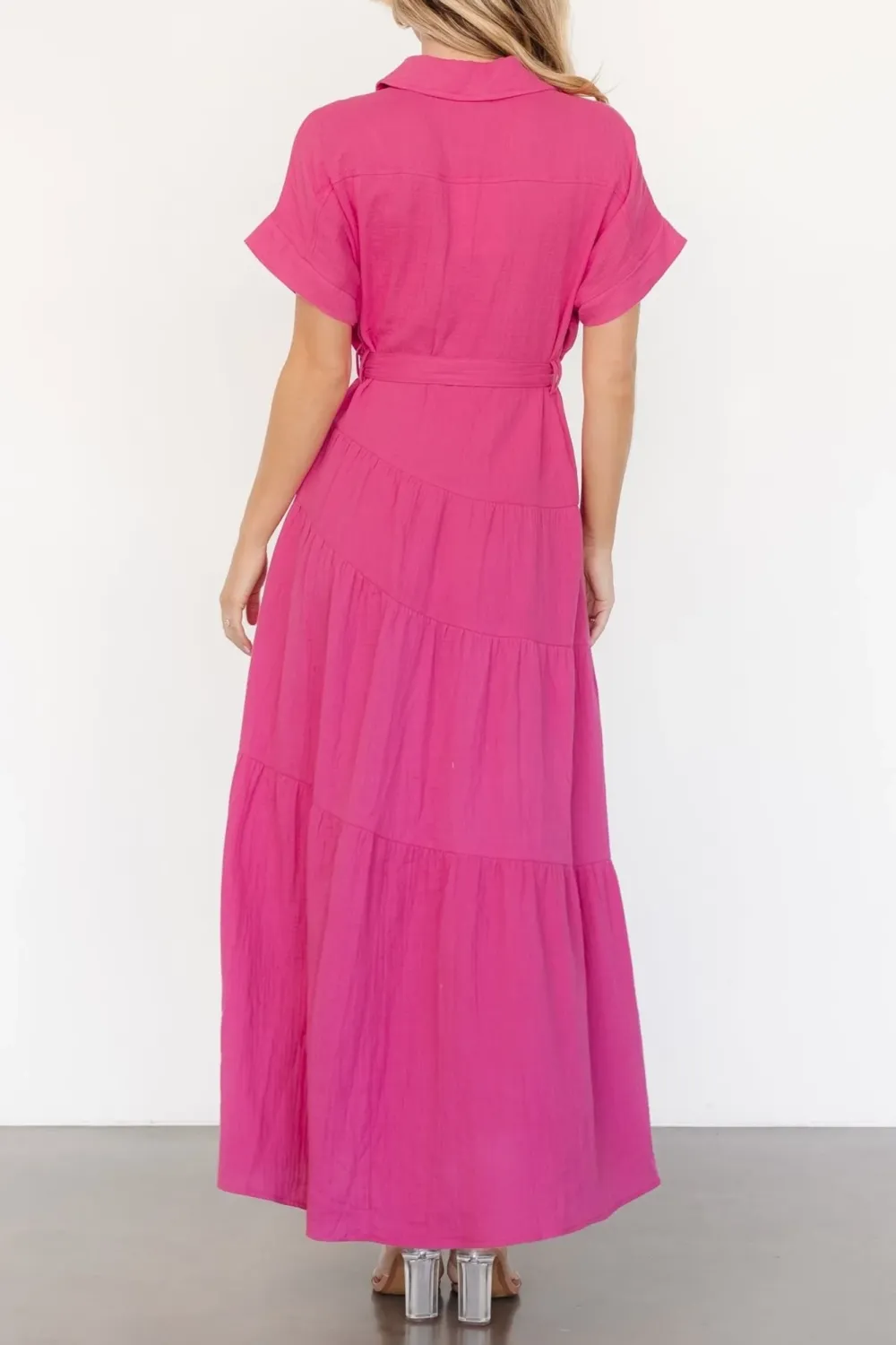 Universal Commuting Lace High-Waisted Dress