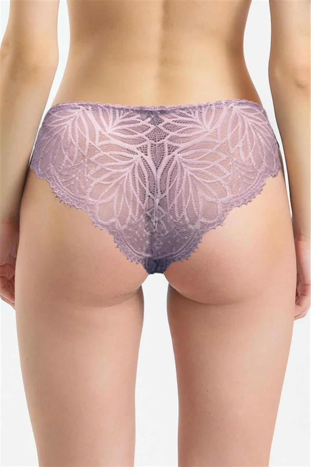 Minimal Lace Brazilian Panties