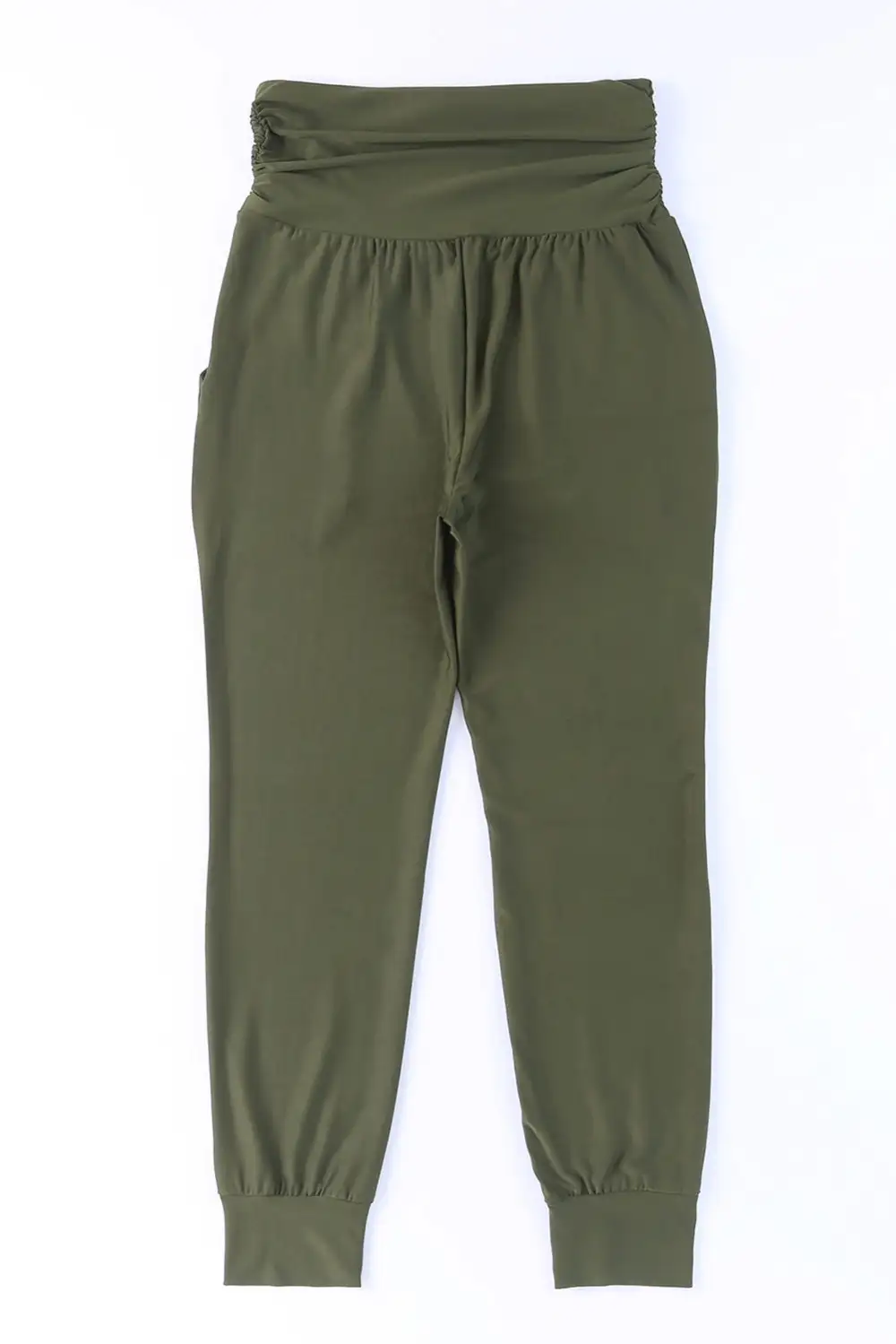Layered High Waist Wide Leg Pants