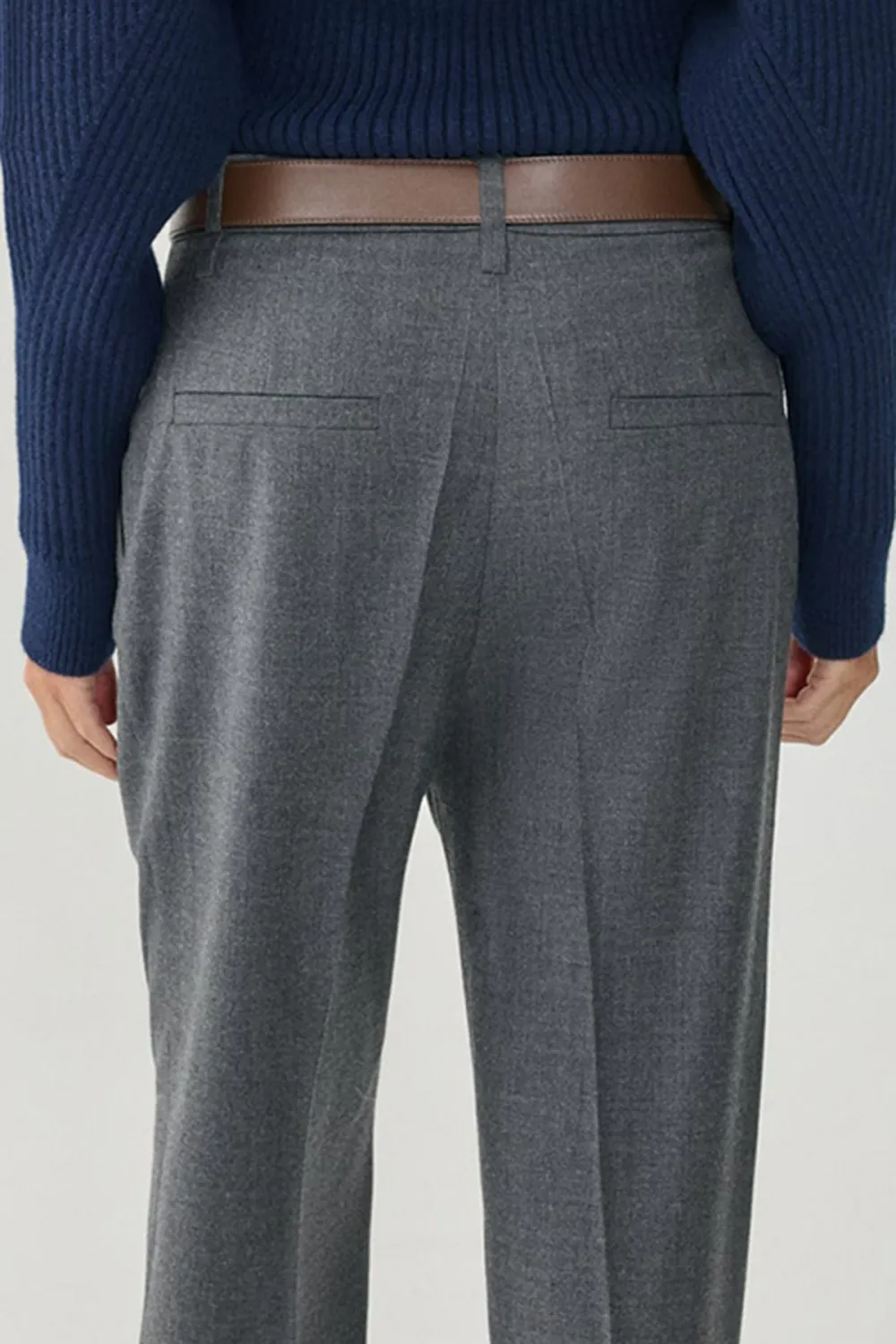 Casual Style Pants-Black