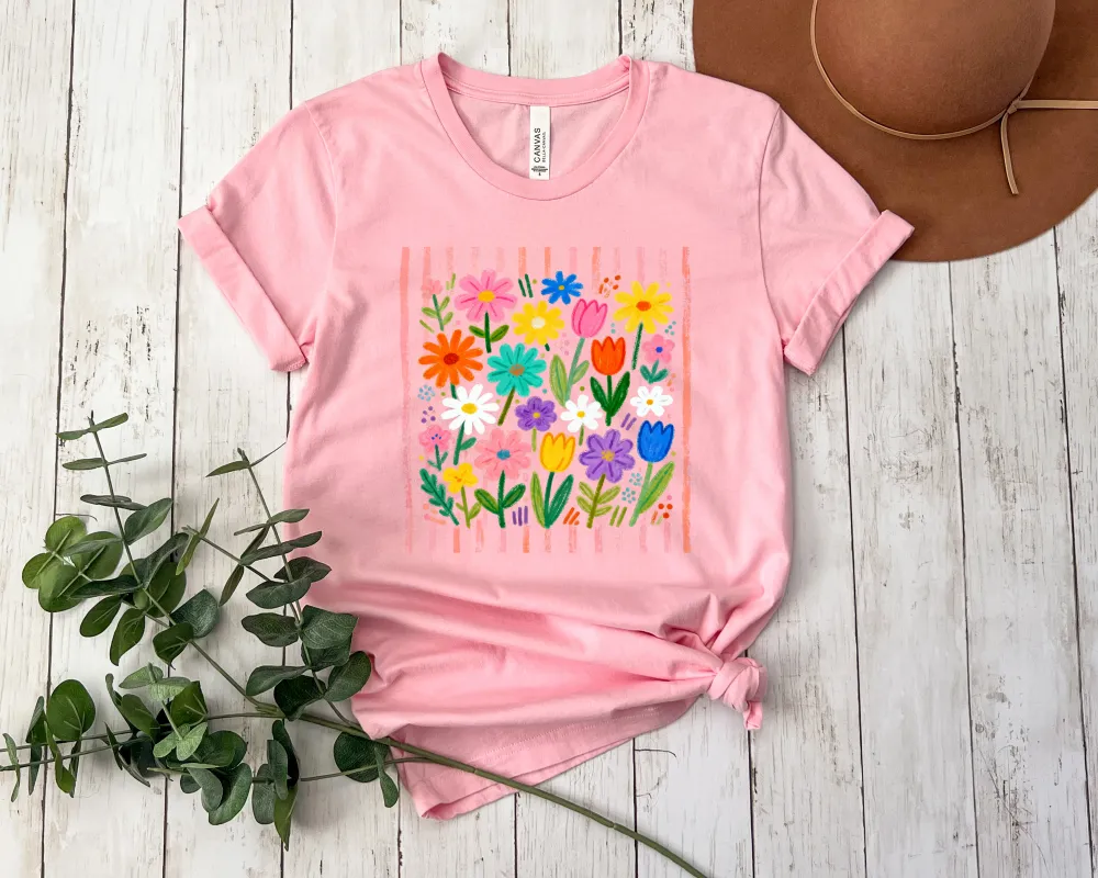 Wildflower Graphic Everyday Tee