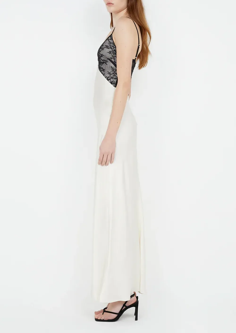 LACE KEYHOLE CAMI DRESS