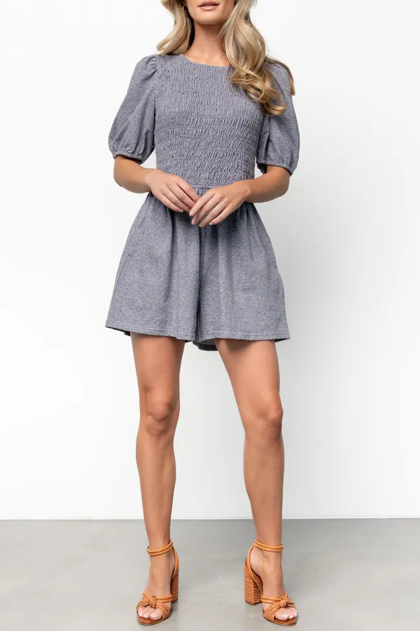 Classic Solid Color Pleated Lace-Up Jumpsuit