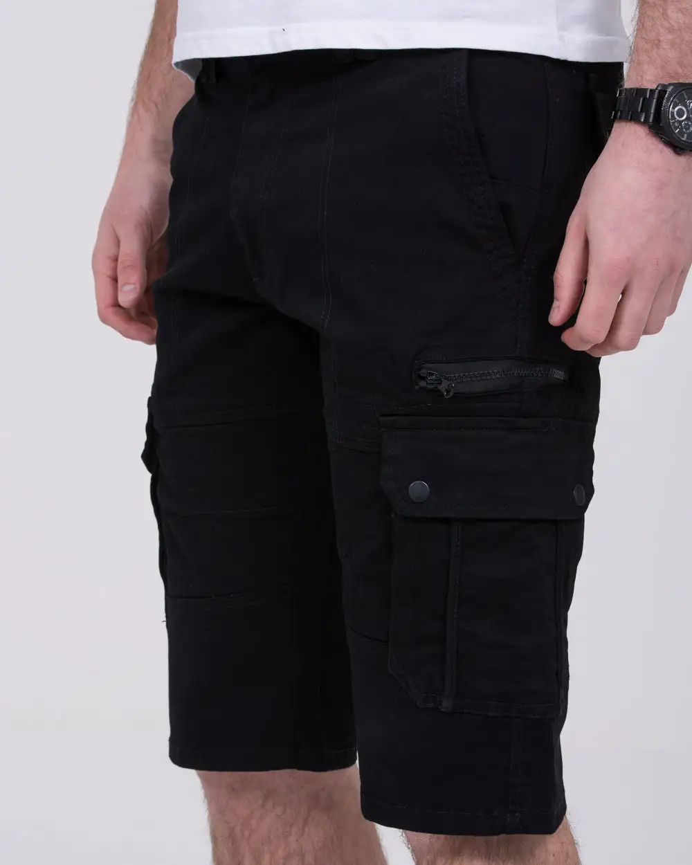 Contemporary Multi Pocket Cargo Shorts