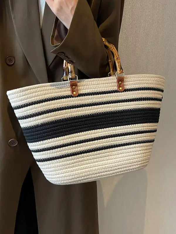 Modern Woven Shoulder Bag