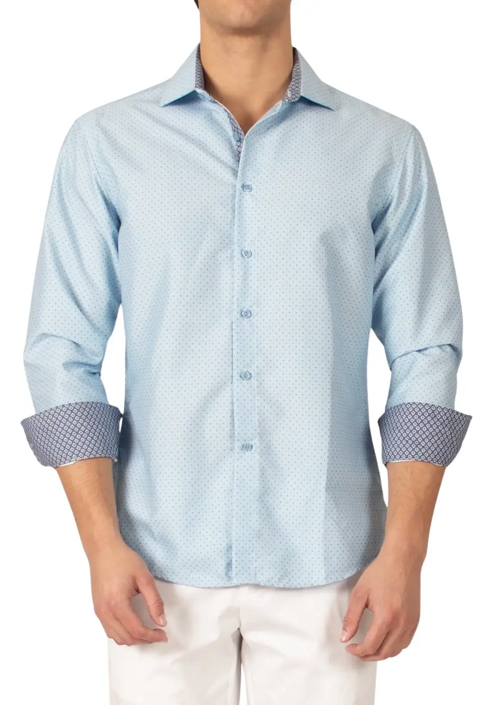 Clean Line Button Up Dress Shirt