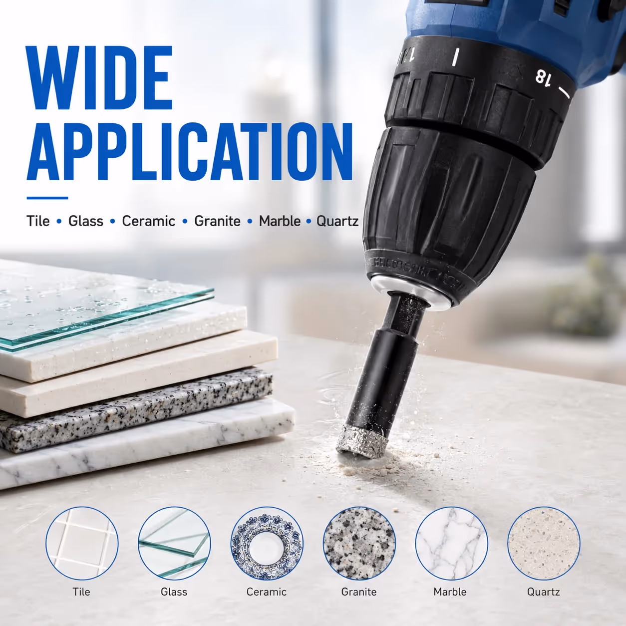 Diamond-Edge Bits for Controlled Openings — product detail 3