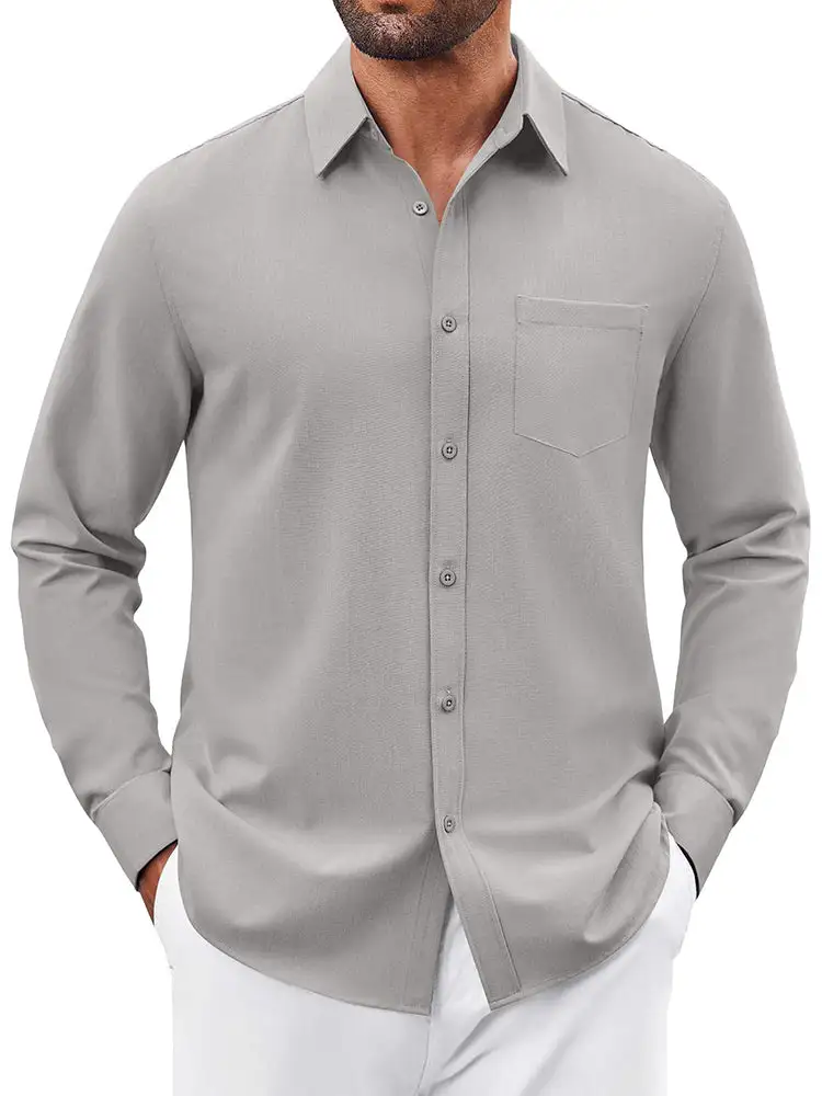 Business Casual Button Down Dress Shirt