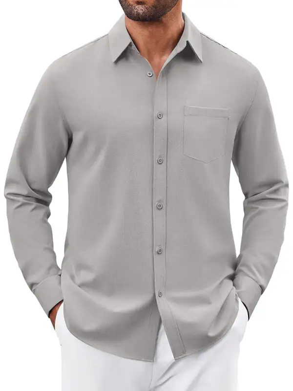 Business Casual Button Down Dress Shirt