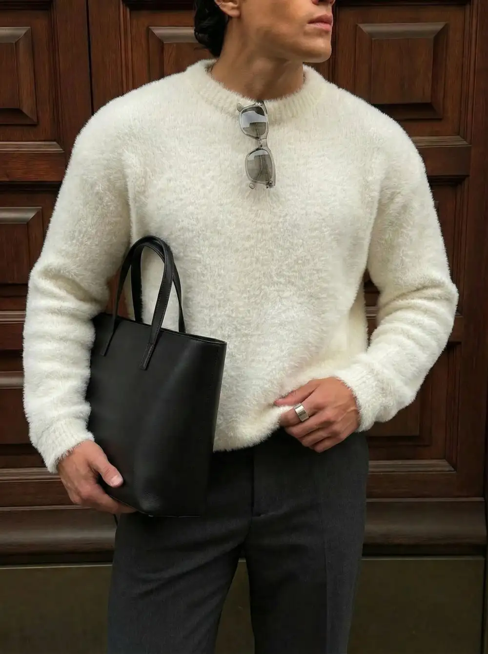 Layered Relaxed Sweater