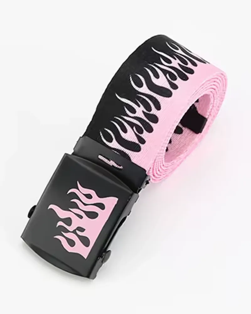 Flame Accent Women's Belt