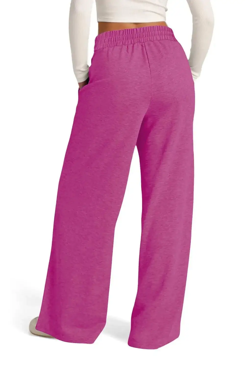 Lightweight High Waist Wide Leg Pants
