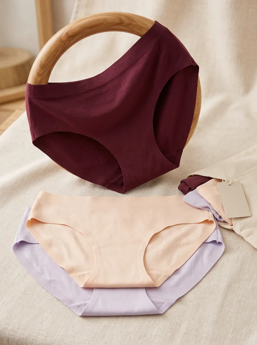 Women's Daily Seamless Three-Pack Panties