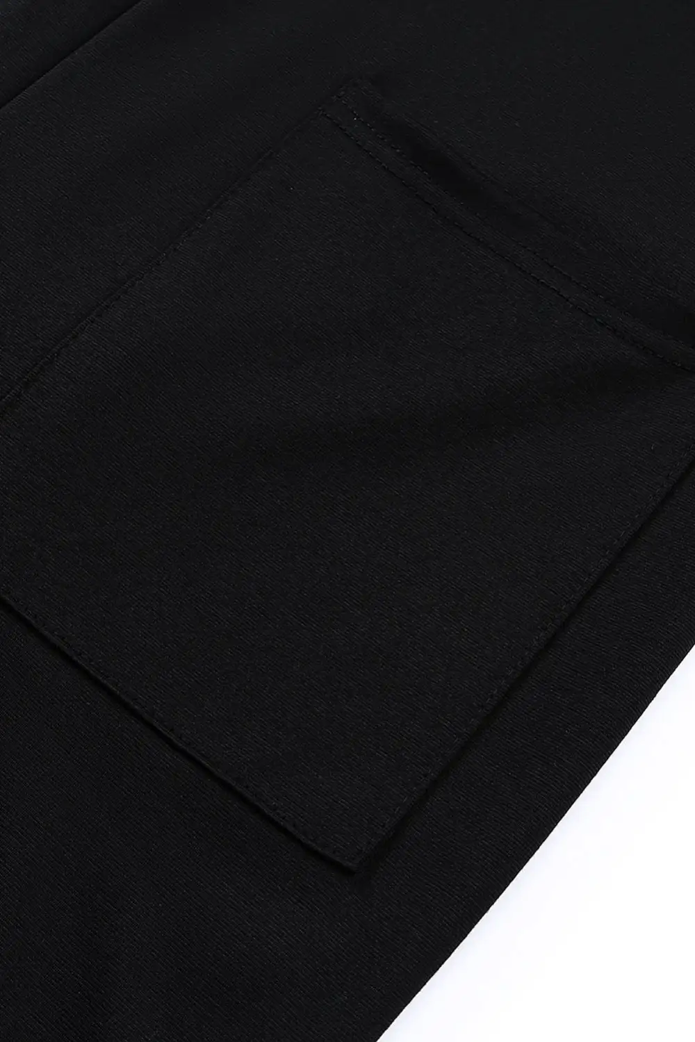 Pocketed Adjustable Spaghetti Strap Straight Leg Accessory