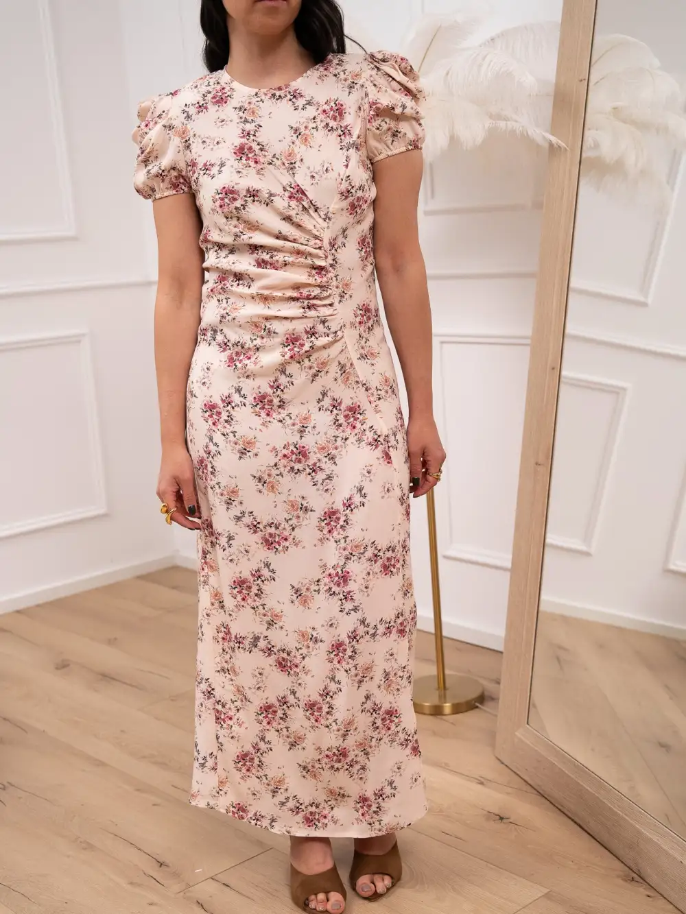 Terra Maxi Ruched Dress