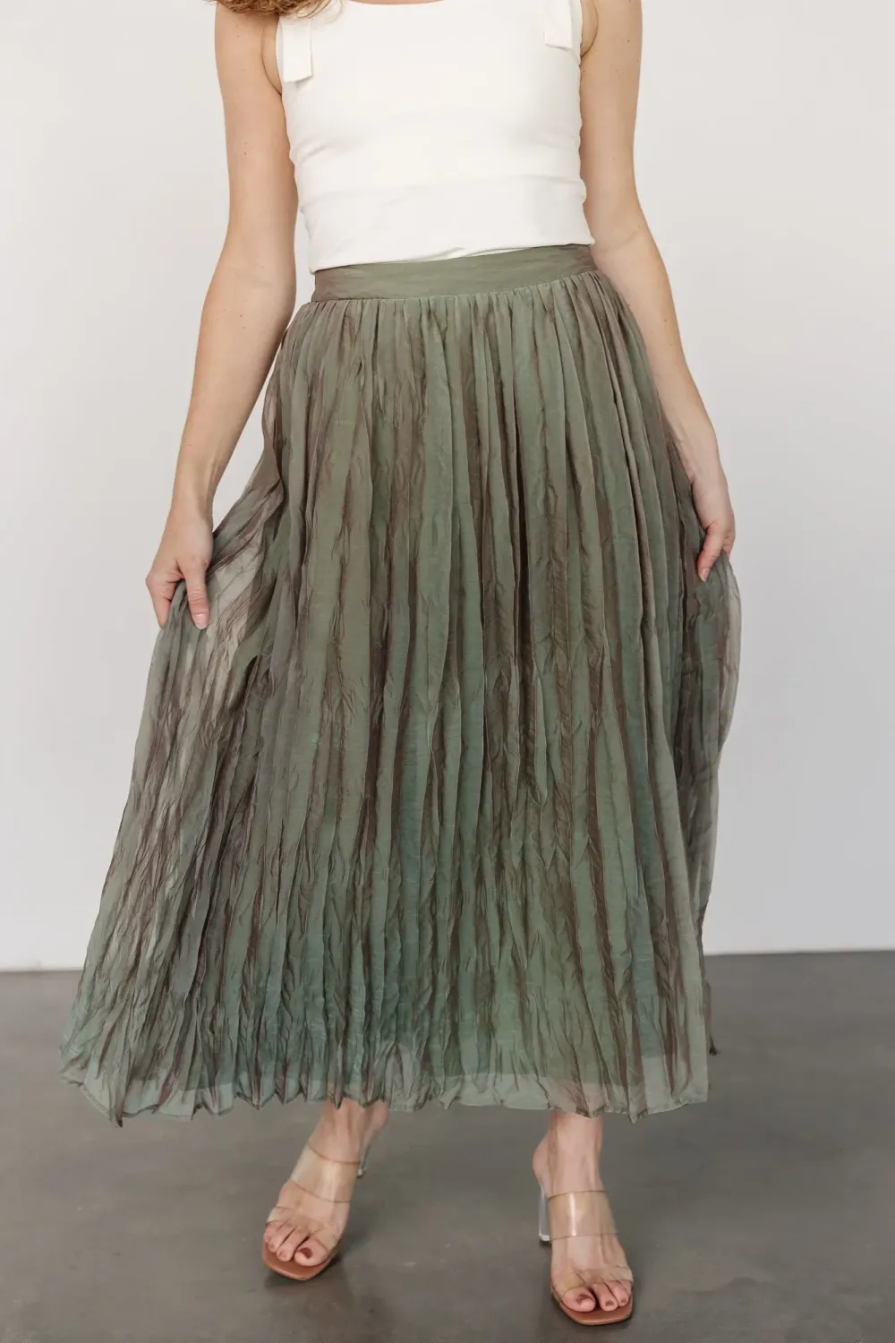Elegant Lady Soft And Beautiful Organza Skirt