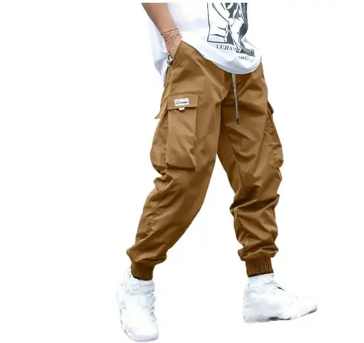 Multi Pocket Drawstring Cargo Pants