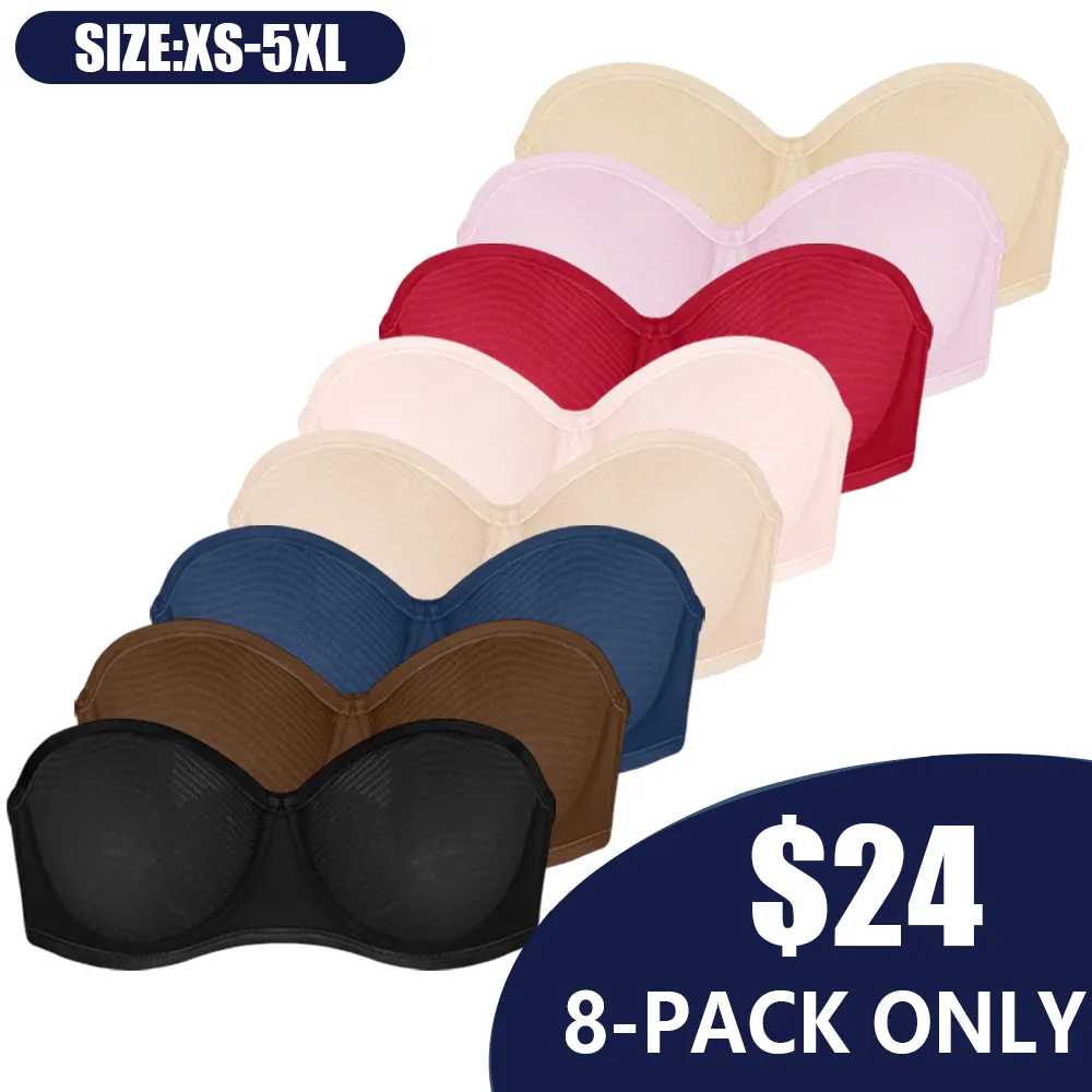 Women's Convertible Strapless Bra With Tummy Control