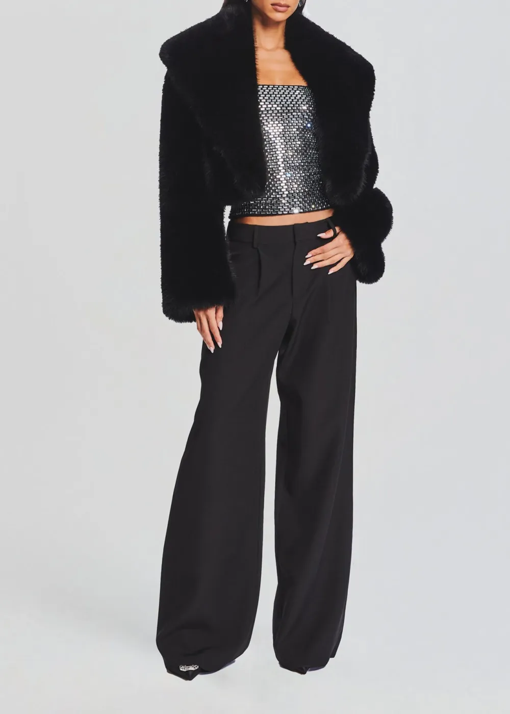 Faux Fur Coat