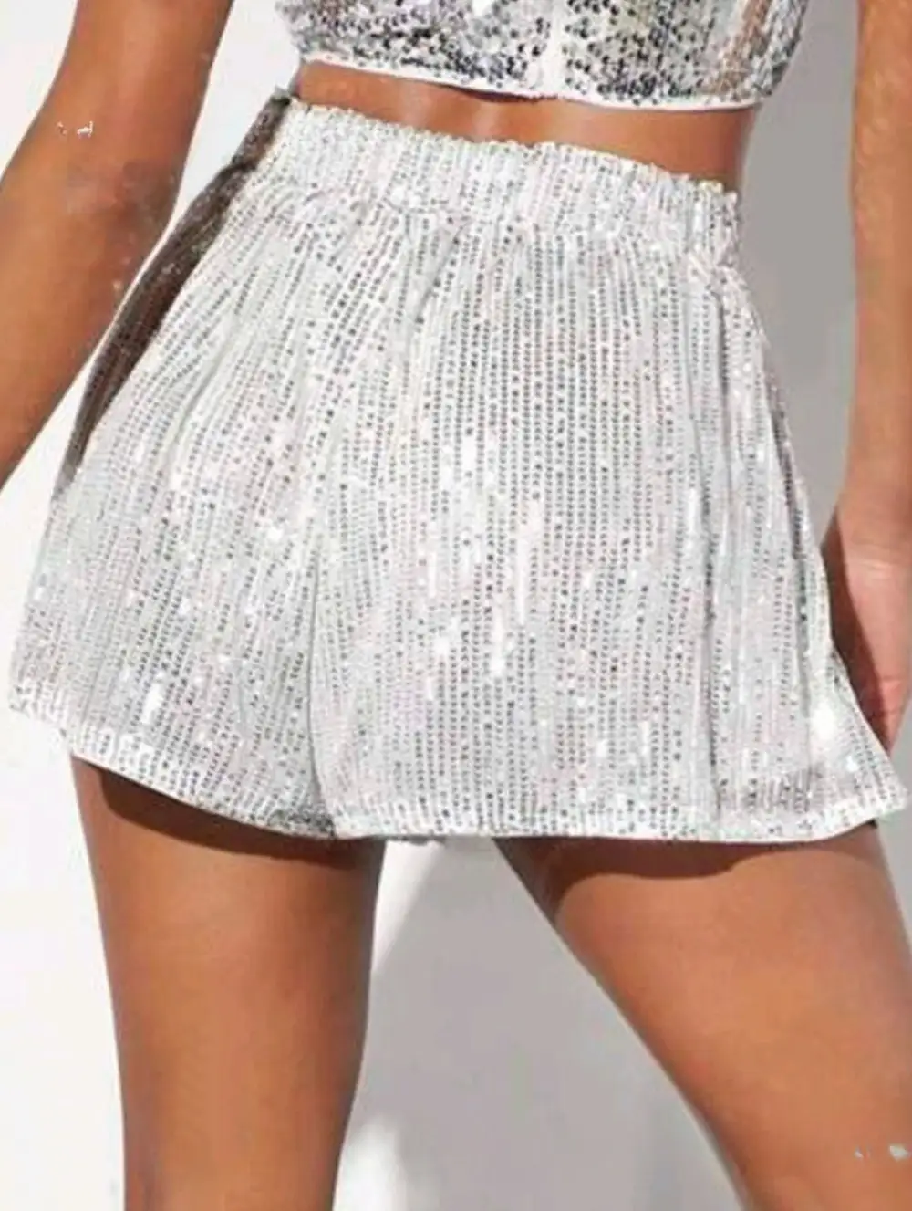 Sequin Mini Skort