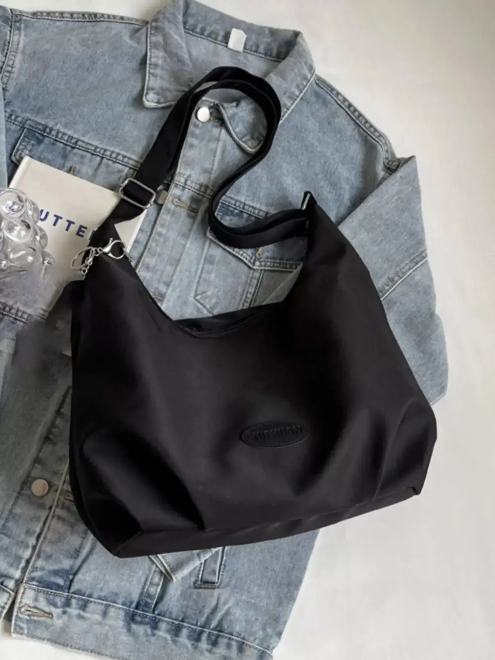 Casual Adjustable Strap Crossbody Bag