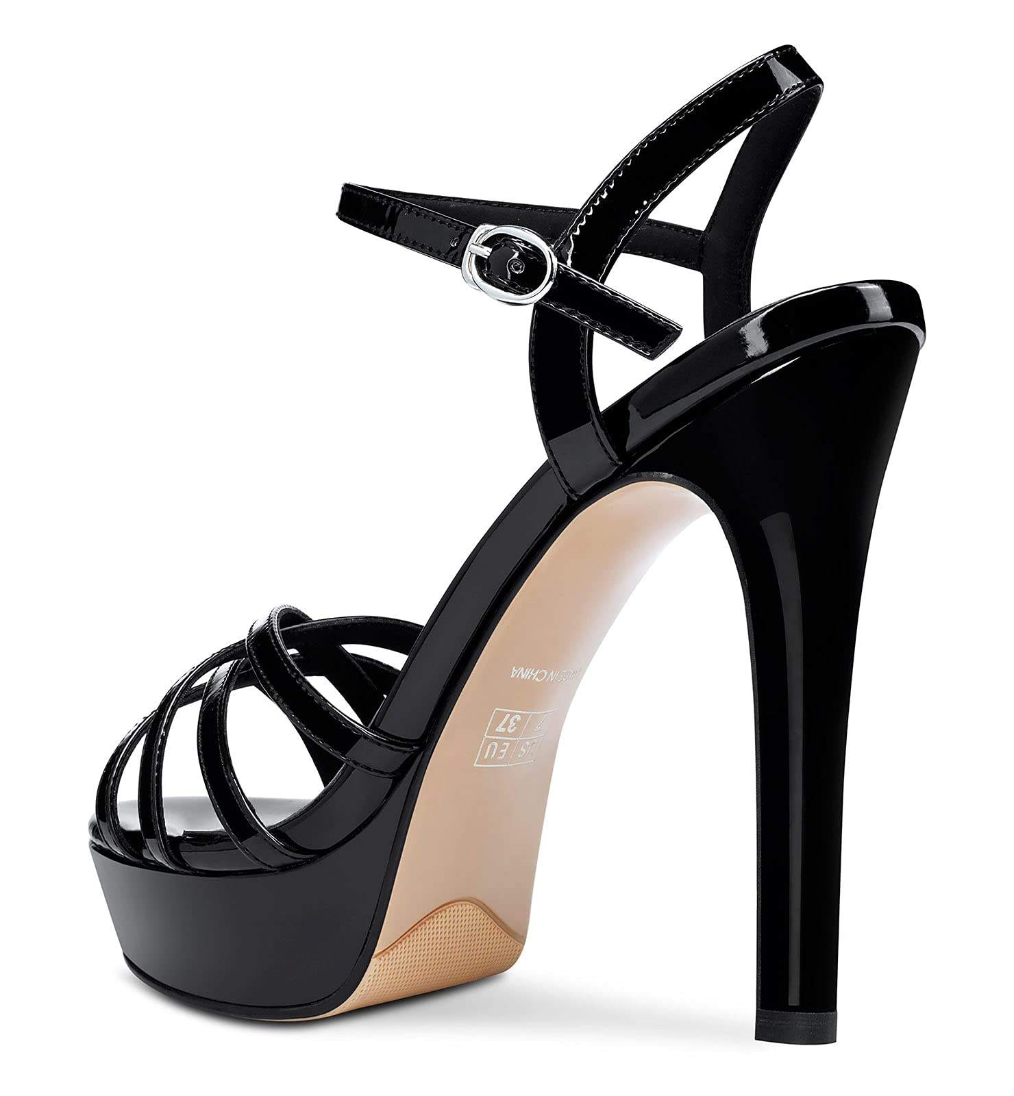 Celestia Roman Platform Stiletto Heels