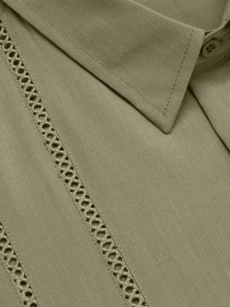 Casual Long Sleeve Button Down Shirt
