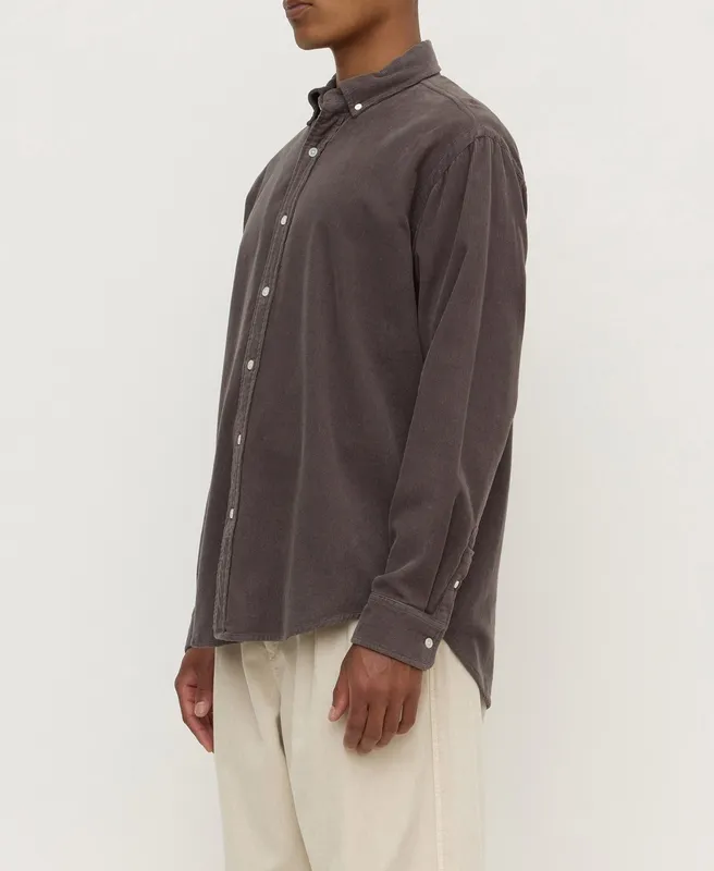 Graphite Corduroy Shirt