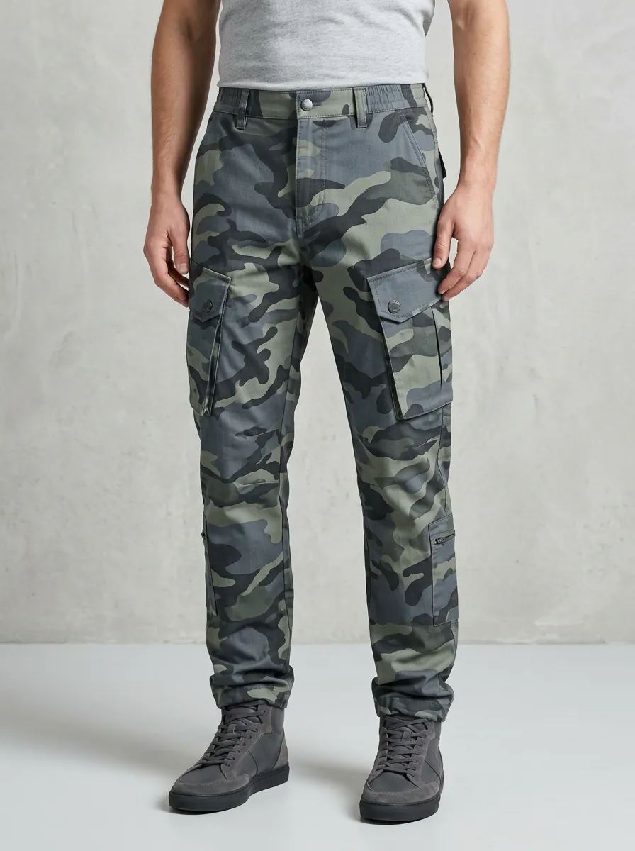 Everyday-Tactical Camouflage Tactical Camouflage Cargo Pants