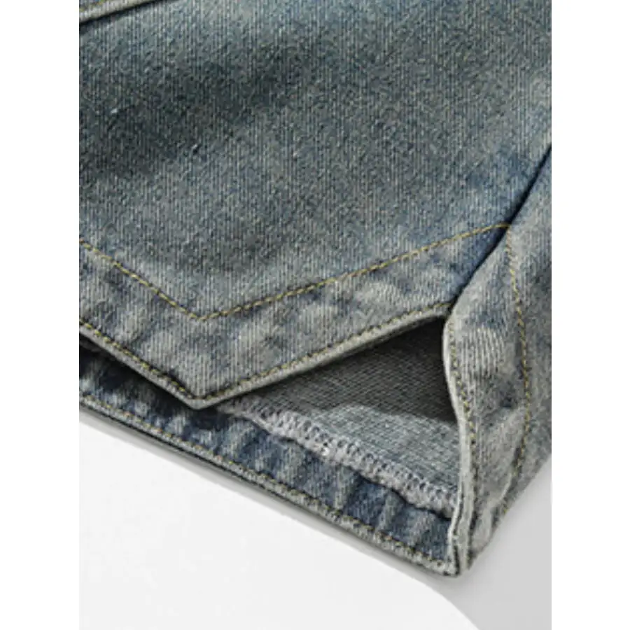 Refined Men's Plus Size Drawstring Denim Shorts