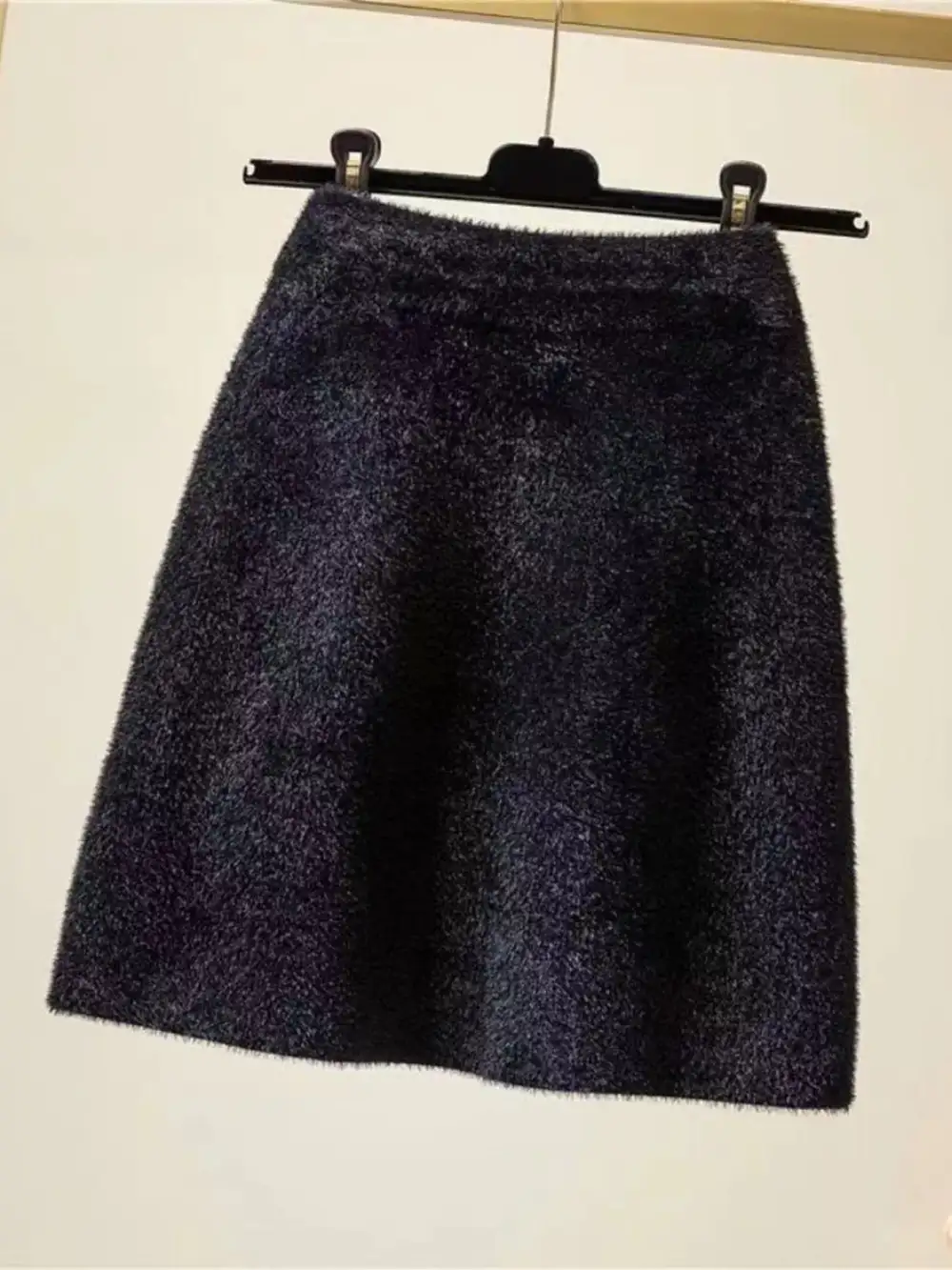 Plush Knit Mini Skirt