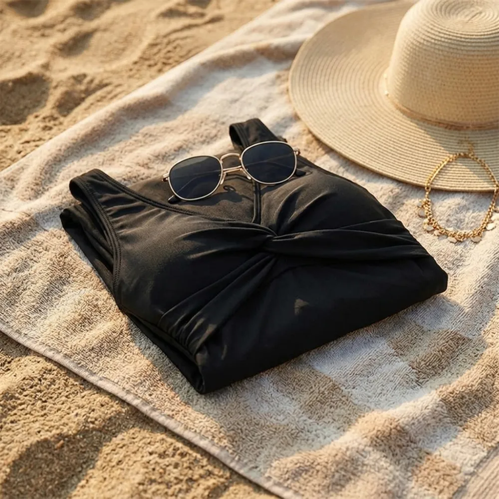 Ruched One Piece Swimsuit