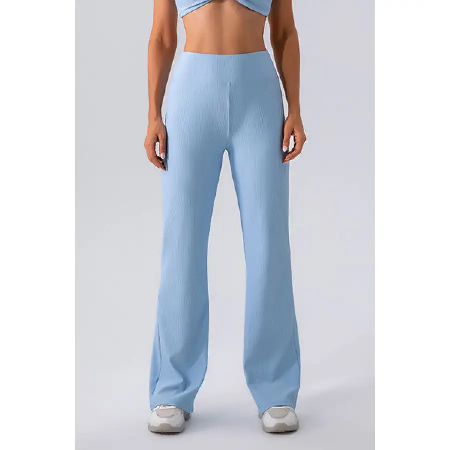 High Waist Straight Active Pants