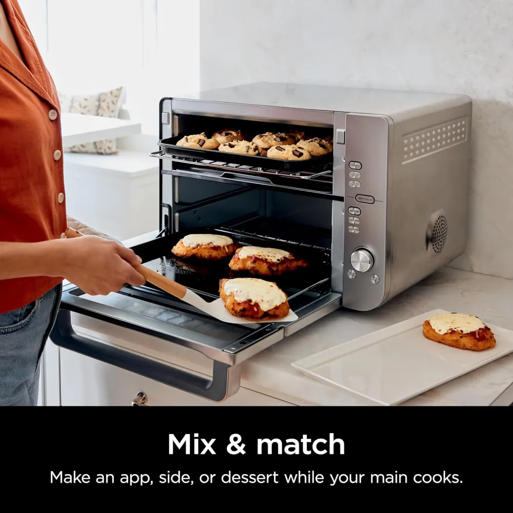 Ninja DCT451 12-in-1 Smart Double Oven with FlexDoor