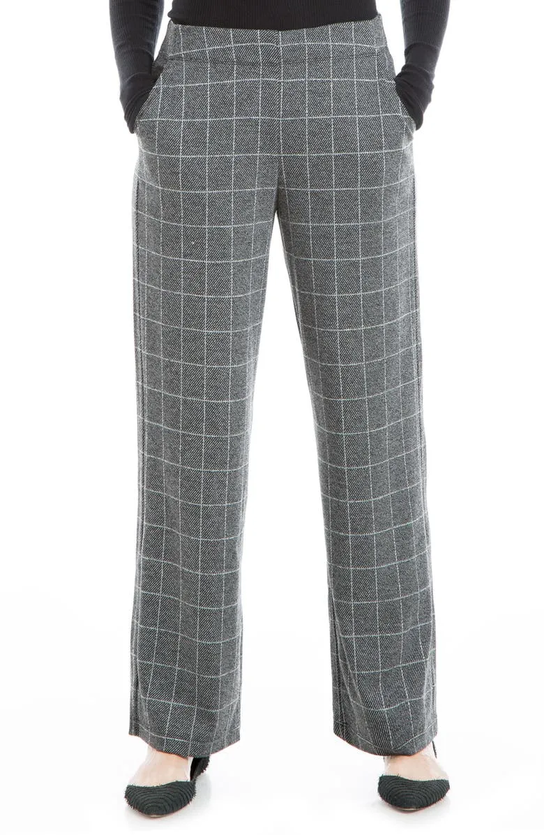 Double Knit Wide Leg Pants